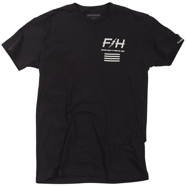 Fasthouse Flock Tee | Black | Sz S