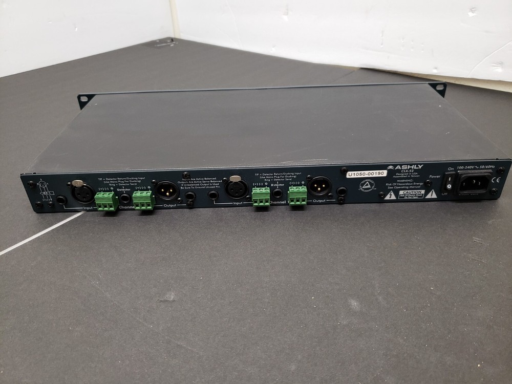 Ashly CLX-52 Dynamic Range Compressor/LIMITER *READ DESC*