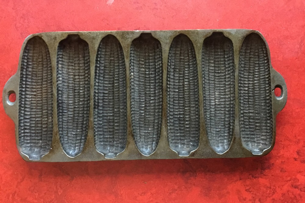 Crispy Corn Bread Stick Pan, USA Cast Iron Very Good Approx 5#