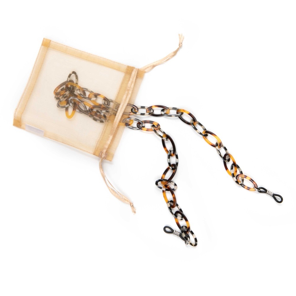MacKENZIE CHILDS COUERLY CHECK EYEGLAS CHAIN BNWT