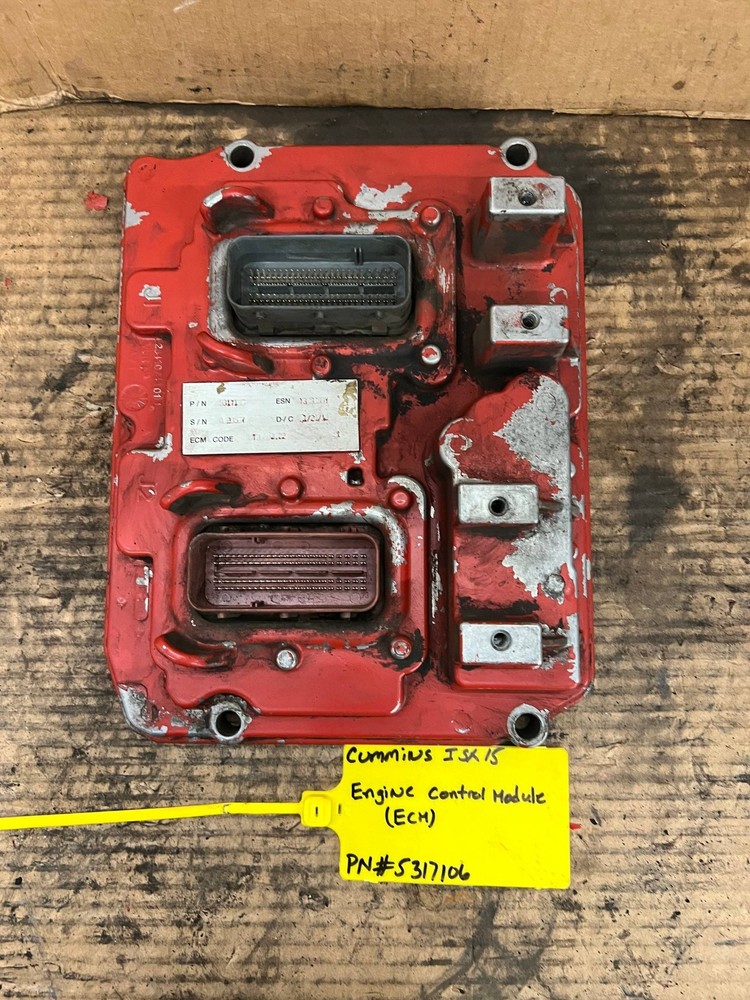 CUMMINS ISX15 ENGINE CONTROL MODULE (ECM) USED PN# 5317106