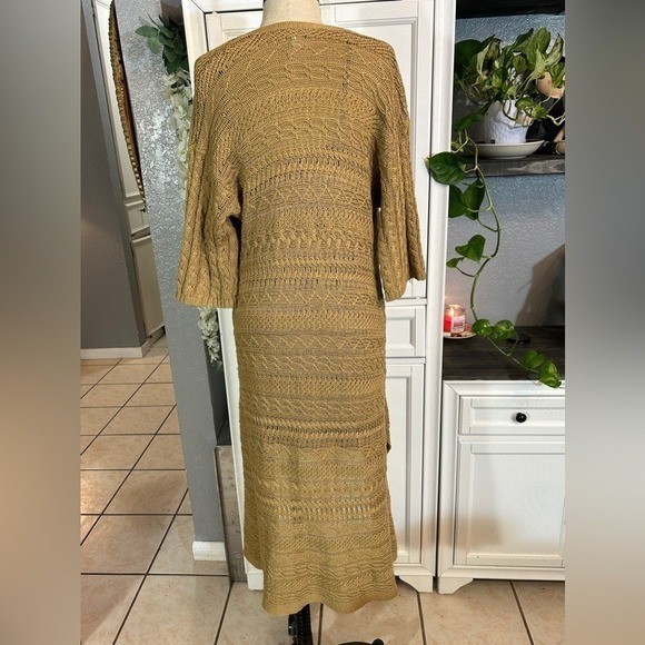 Boho Duster Cardigan Open-Front Longline Plus size 1x Fall Spring Whimsy