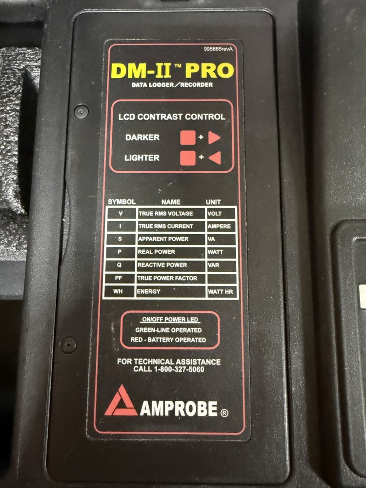 AMPROBE DM-II PRO Data Logger/Recorder