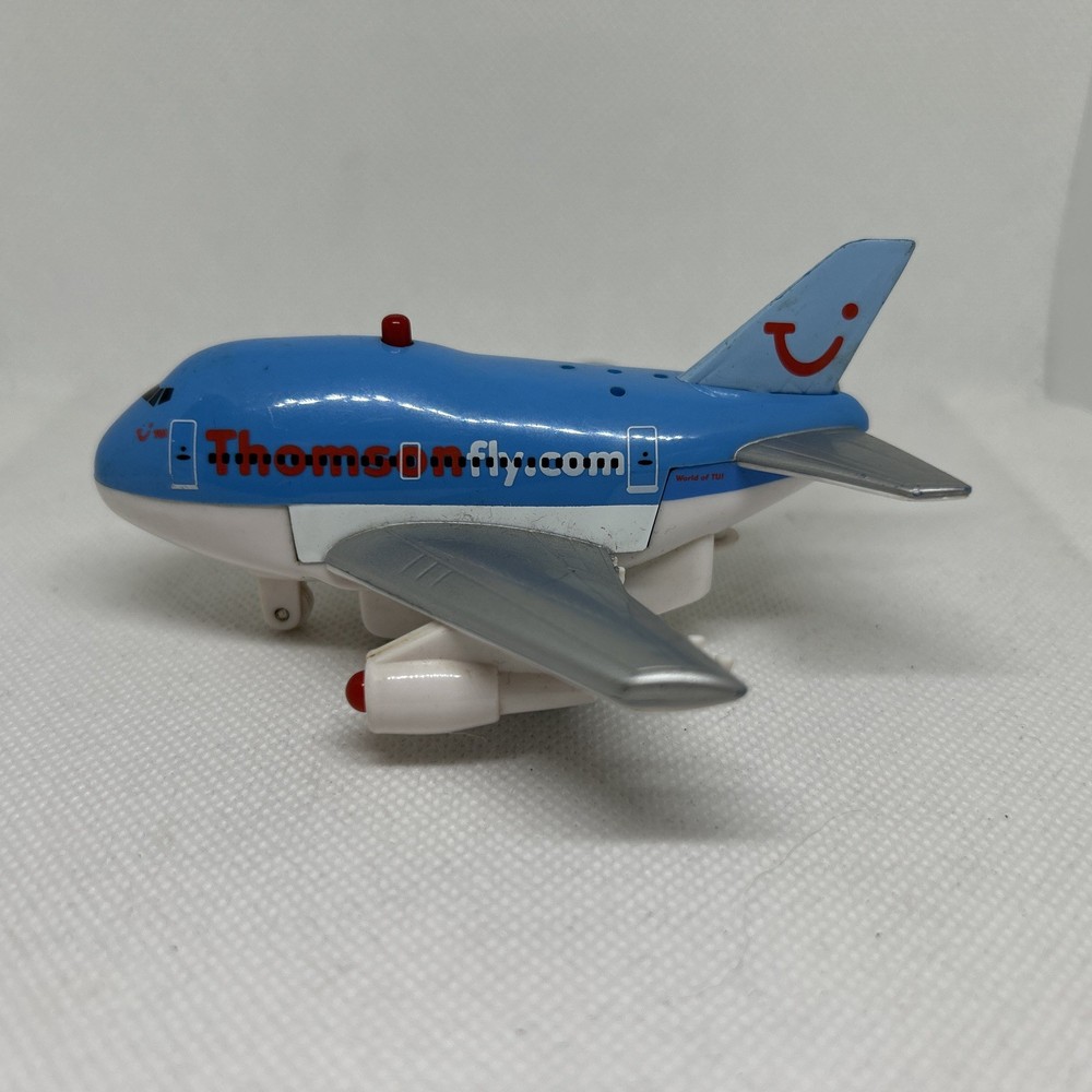 Thomson Pull Back Toy Plane with Lights and sound