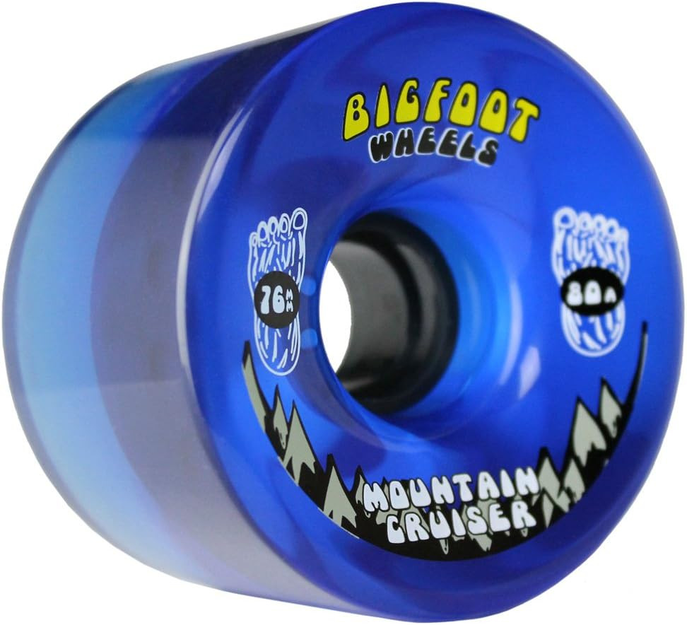 Longboard Wheels 76Mm 80A SHR Mountain Cruisers