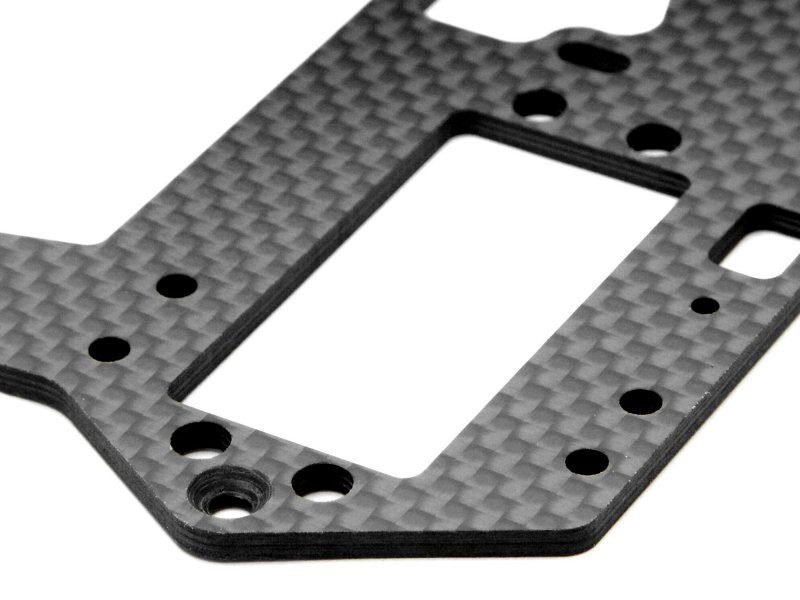HPI73064 - UPPER DECK (WOVEN GRAPHITE/2.5mm)