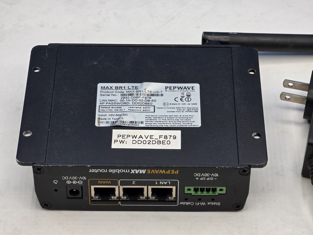 Pepwave MAX BR1 LTE Router MAX-BR1-LTE (DUAL SIM)