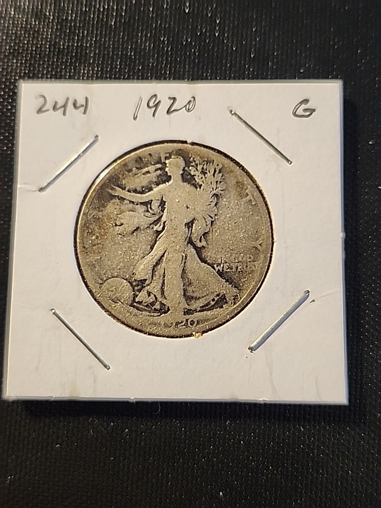 1920 Walking Liberty Half Dollar In Good Condition