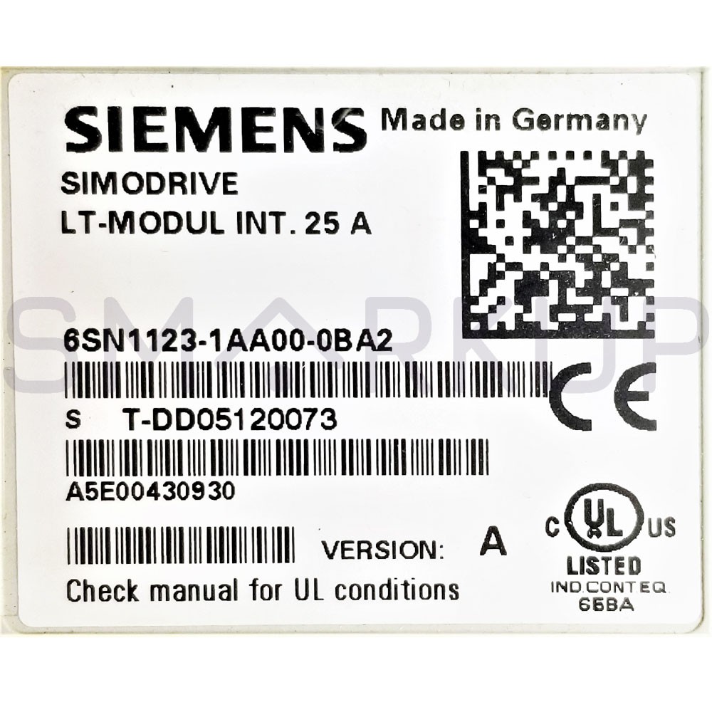 New In Box SIEMENS 6SN1123-1AA00-0BA2 Power Module