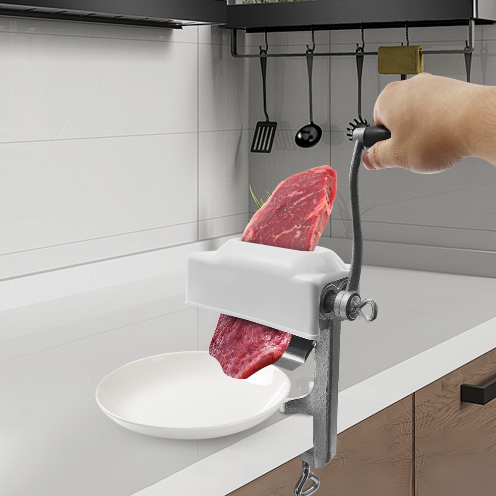 Meat Tenderizer Cuber Steak Machine Cast Iron Kitchen Process Tool Clamp-on NEW