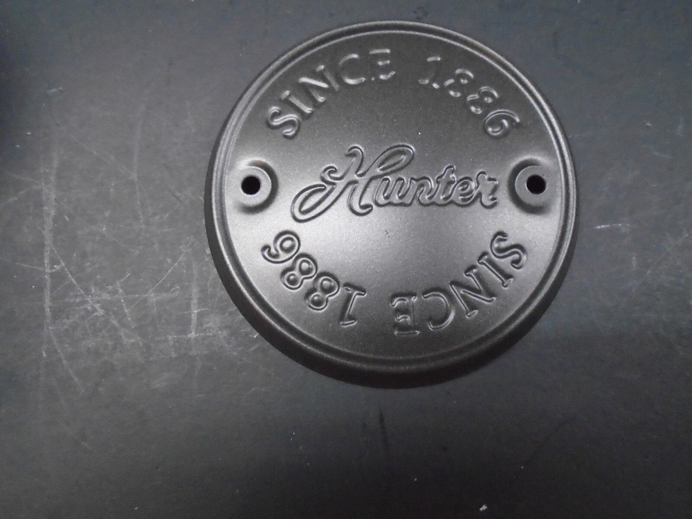 HUNTER CEILING FAN REPLACEMENT SWITCH COVER/ CAP CHARCOAL