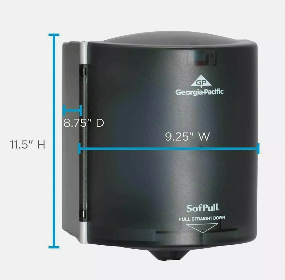 SofPull Centerpull Regular Capacity Paper Towel Dispenser by GP PRO Translucent