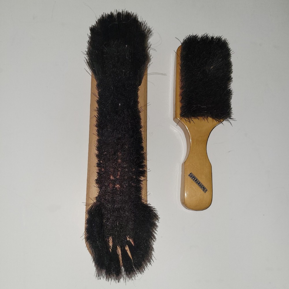 2 PCS Pool Table Brush Set Pool Table Accessories Billiards Table Brush Rail NEW