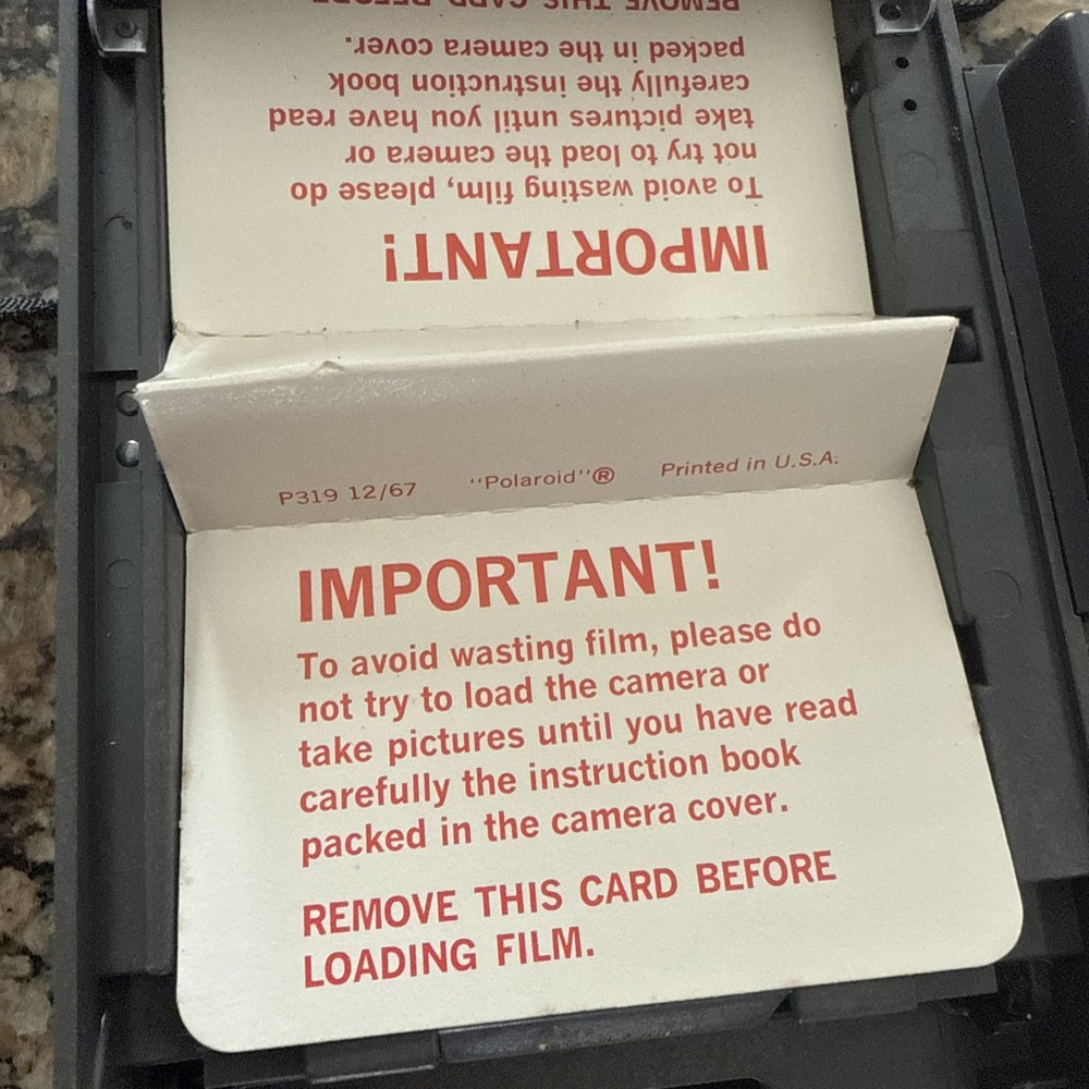 Polaroid M60 Land Camera