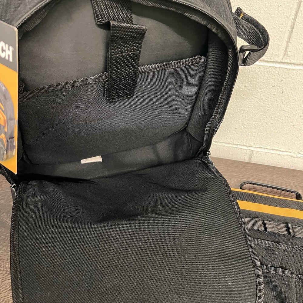 Bostitch Tool Storage Backpack Tote Bag Mechanic Construction Tool Bag