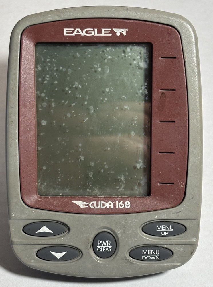 Eagle Cuda 168 Electronic Depth & Fish Finder UNTESTED HEAD UNIT ONLY