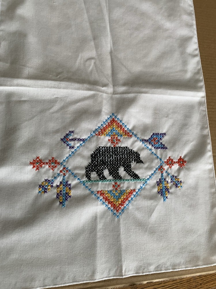 Southewestern Bear Table Runner 43”x14.5”
