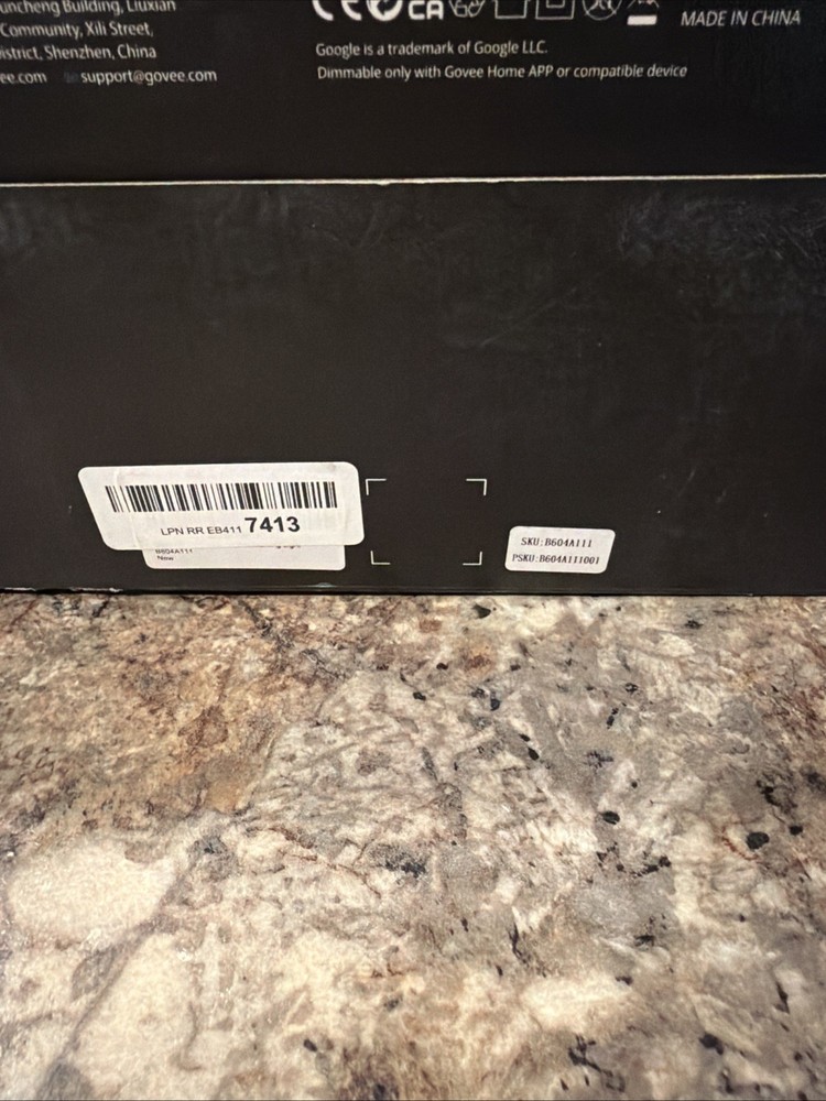 Govee Gaming BackLighting Kit H604A OPEN BOX SEE PICS Complete/Ugly Box