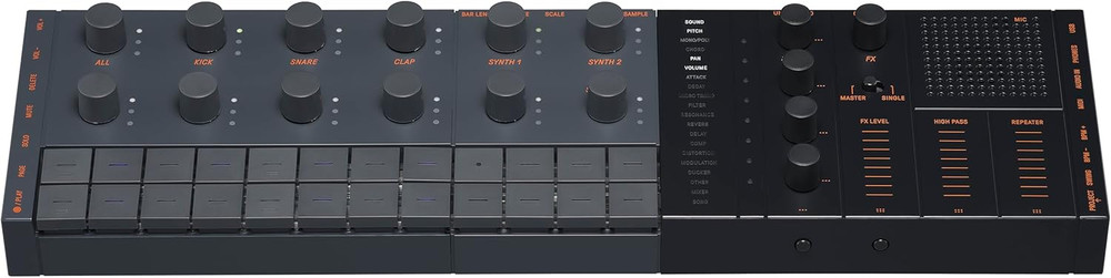 SEQTRAK Mobile Music Ideastation, Advanced Sequencer, Onboard Sampling, Built-In