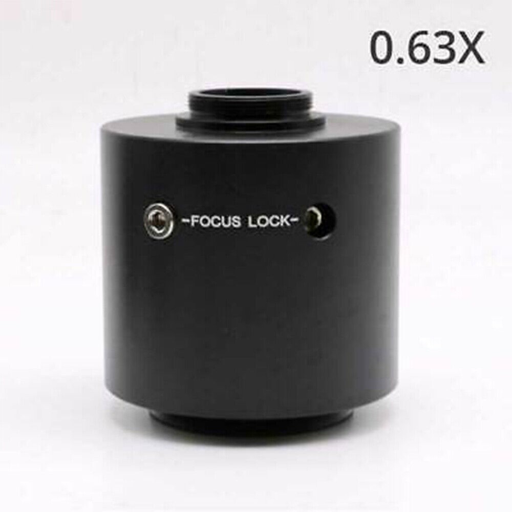 0.63X Reduction Lens C-Mount Camera Adapter Relay Lens for Olympus Microscope