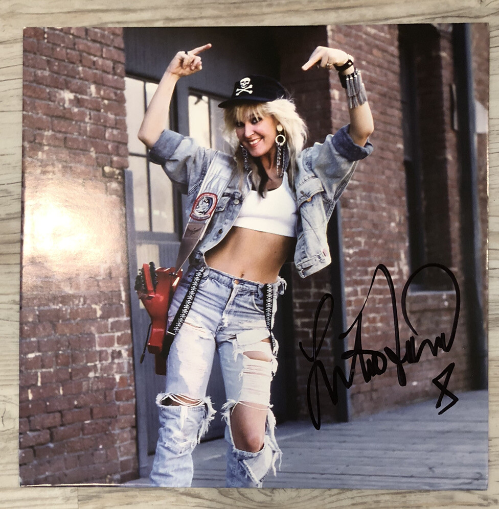LITA FORD Signed  "TIME CAPSULE"  Autographed Record LP