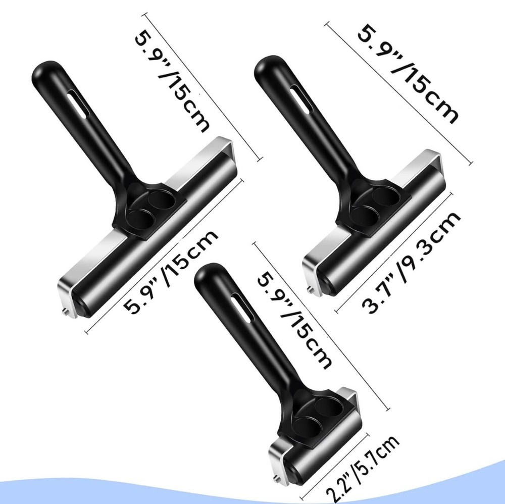 VinBee Soft Rubber Brayer Rollers for Crafting Brayer Rollers for Printmaking...