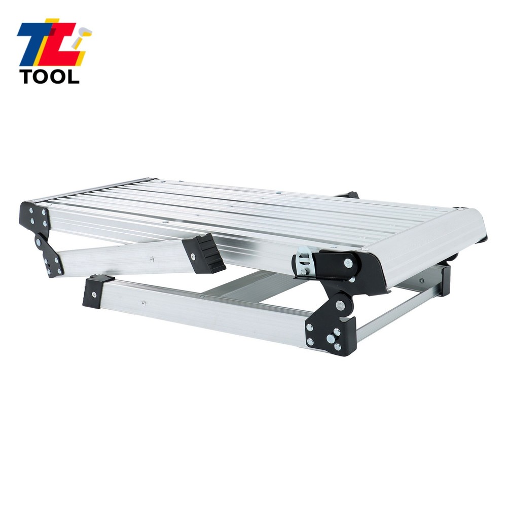High Quality Work Platform 30" Heavy Duty Foldable Aluminum Step Ladder 330 Lbs