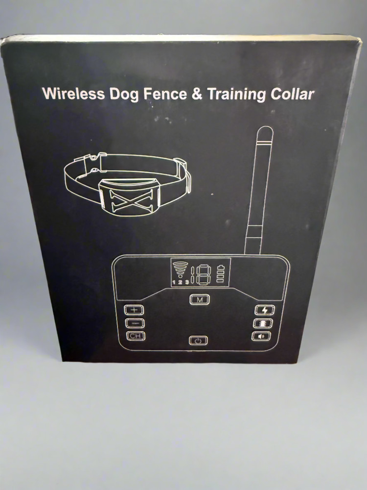 Wireless dog fence and training collar-medium