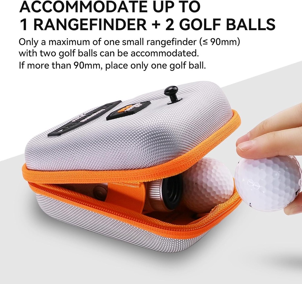 Golf Rangefinder Hard Shell Case - Universal Fit, Waterproof & Durable