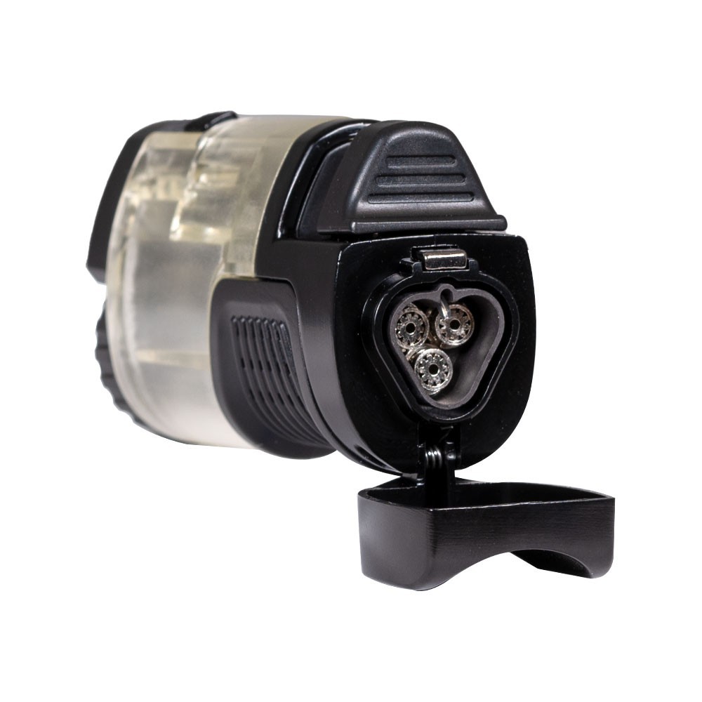 Jetline Fatboy Triple Flame (Clear) Cigar Lighter