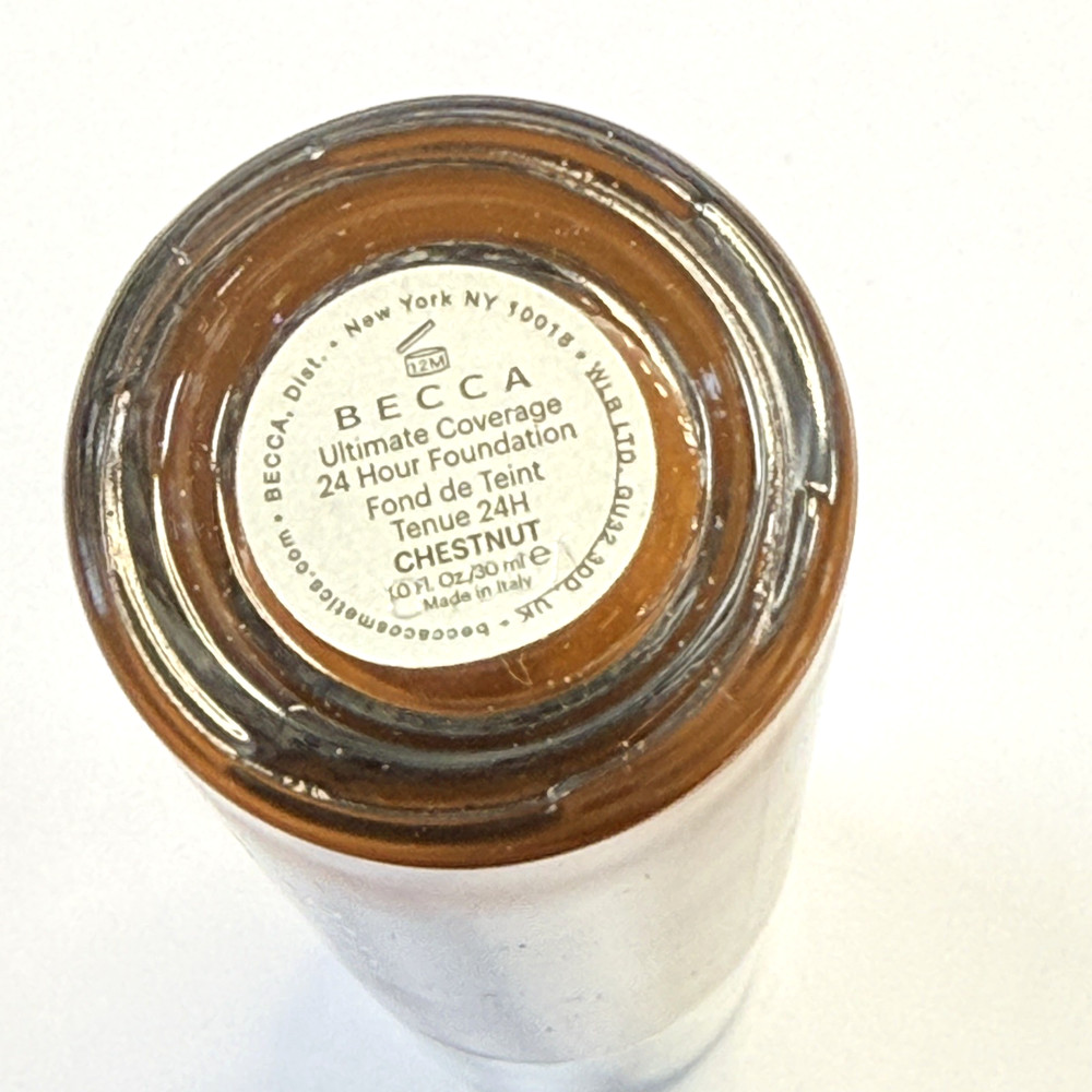 Becca Ultimate Coverage 24 Hour Liquid Makeup Foundation Cafe 1 OZ / 30 ML NIB
