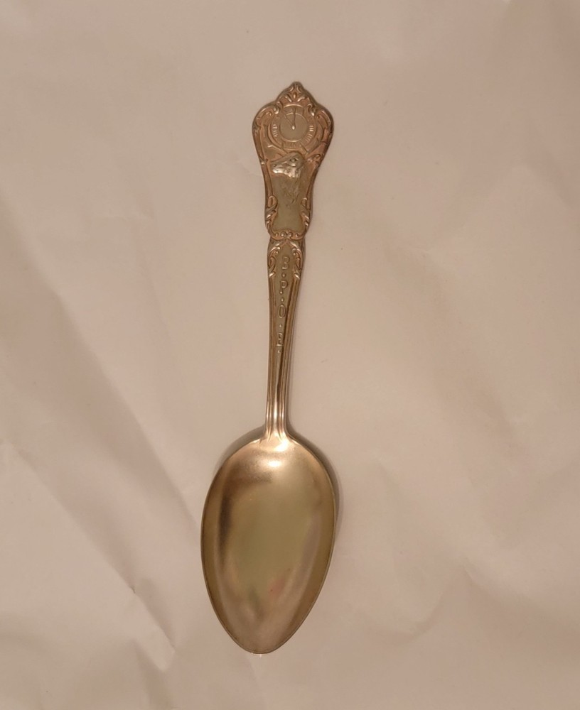 Antique Sterling Silver Elks B.P.O.E. Souvenir Spoon - 18g.