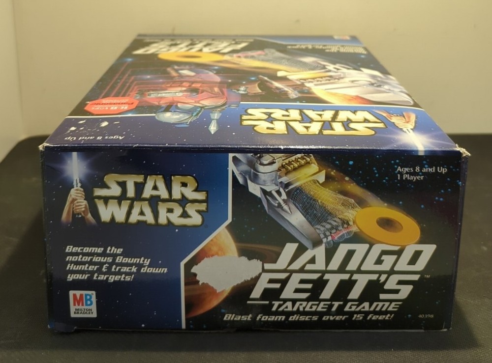 Star Wars Jango Fett's Target Interactive Game Milton Bradley 2002