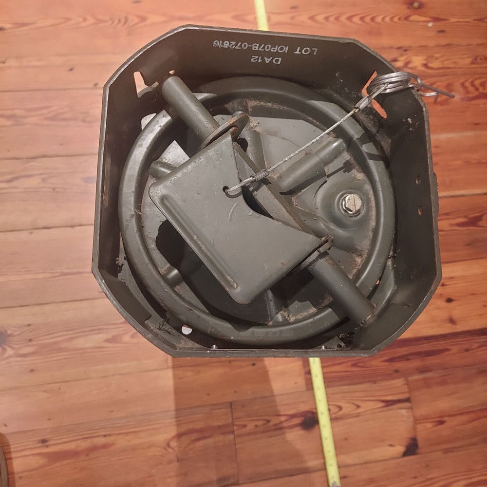 Cylindrical Ammunition Container Empty Military Surplus