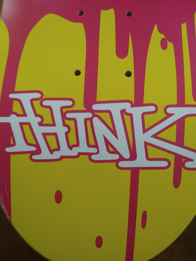 RARE If Only I Could THINK Skateboard Deck Mugshot Lohan Hilton Spears Ritchie