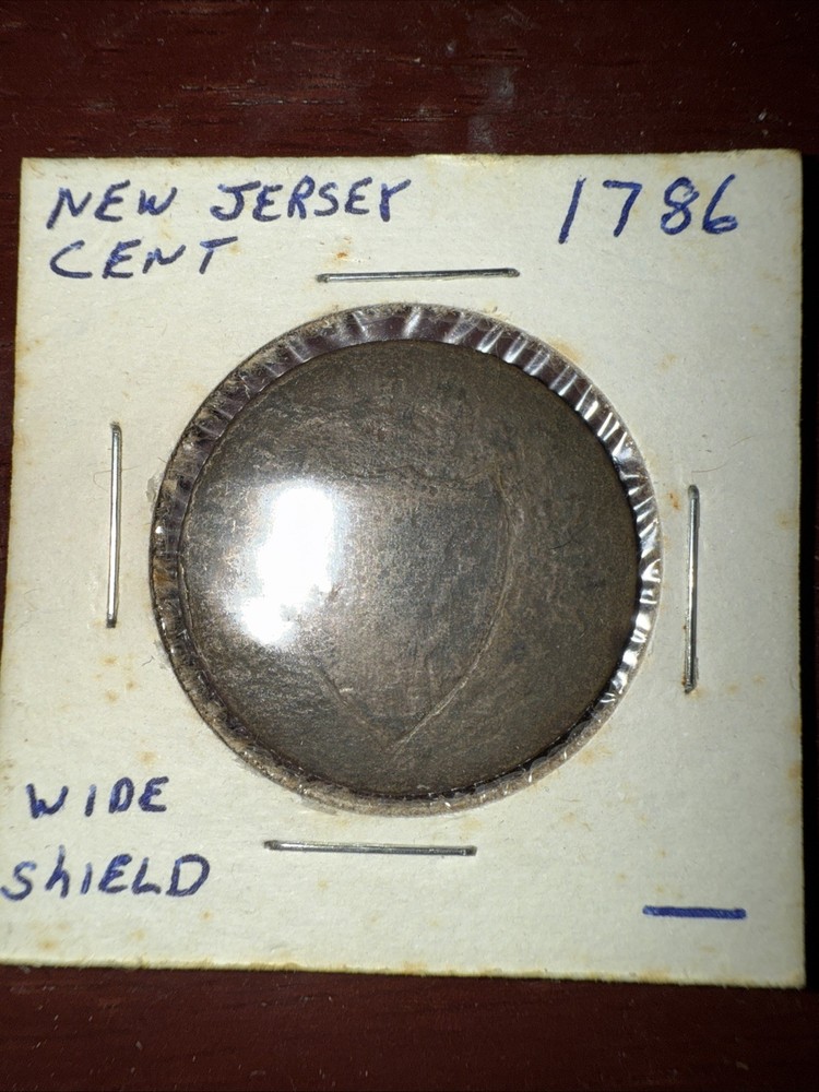 1786 New Jersey Cent Wide Shield Coin