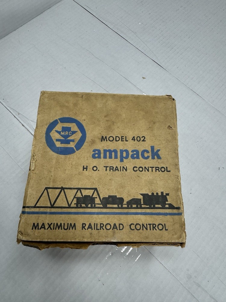 MRC HO / N Scale 2 Ampack Transformer For Train Set Layout #402
