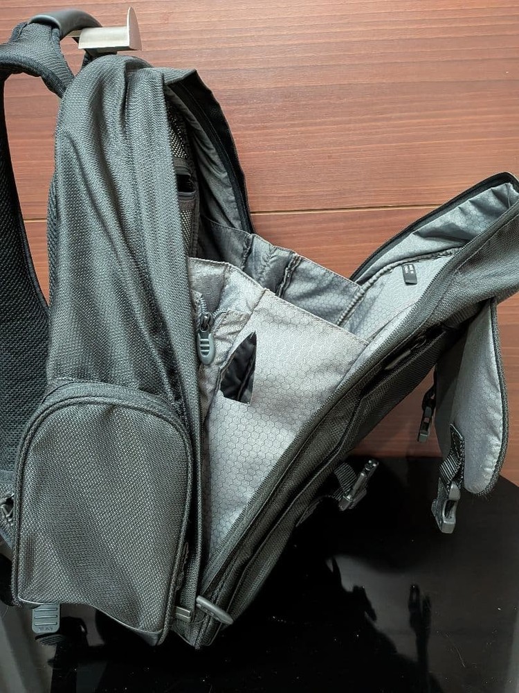 TUMI Backpack Business Bag Large Capacity Black Used