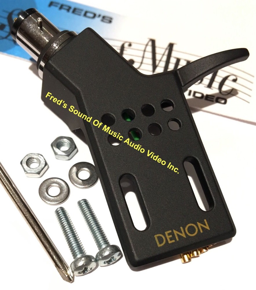 NEW GENUINE DENON DP300F TURNTABLE HEADSHELL with SCREW KIT and Driver sku5873