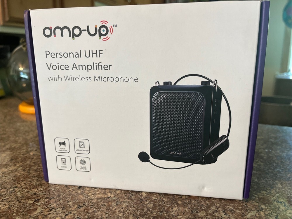 Hamilton Electronics VCOM HECPA25W UHF Wireless Voice Amplifier