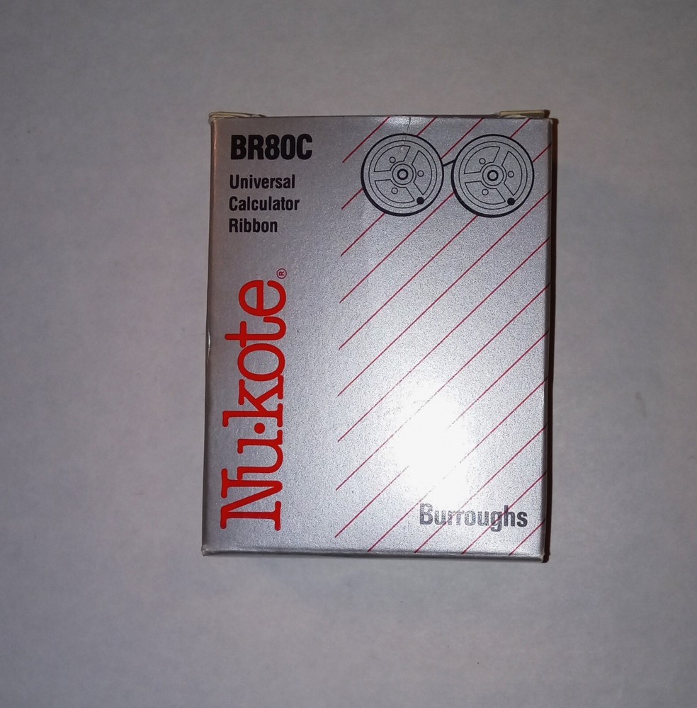 Nukote Universal Calculator Ribbon -- BR80C