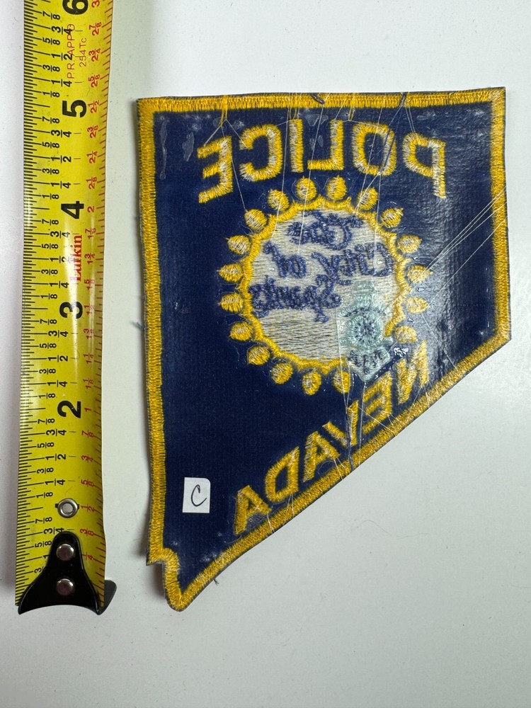 Sparks Police Nevada NV Train Patch I1B