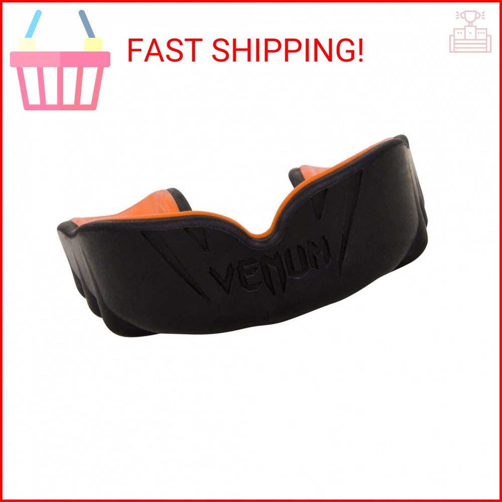 Venum Challenger Mouthguard - Black/Orange