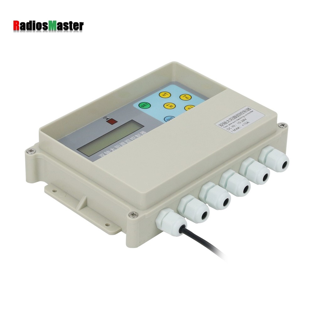 Automatic Solar Tracking Dual Axis LCD Solar Panel Sun Tracker Controller #USA