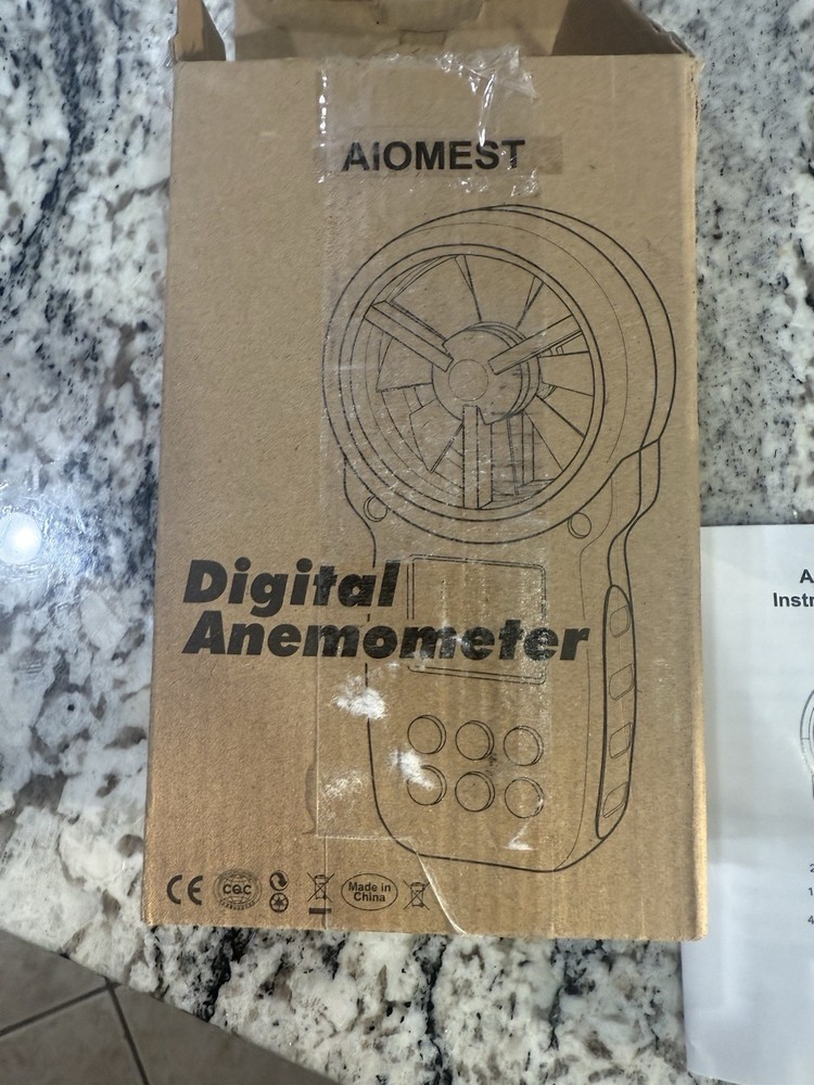 AIOMEST AI-100 Pro Anemometer Handheld Digital