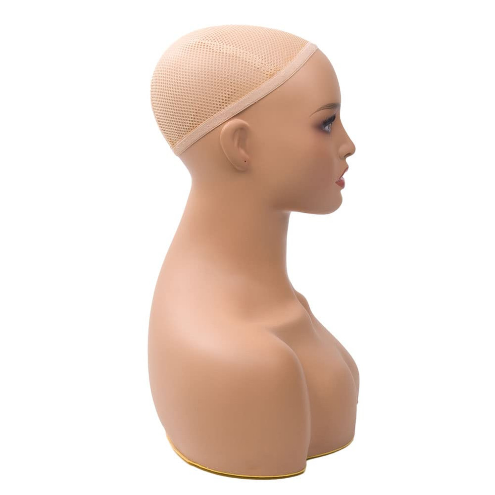 Chic Mannequin Head & Shoulder Display for Wigs & Beauty Essentials