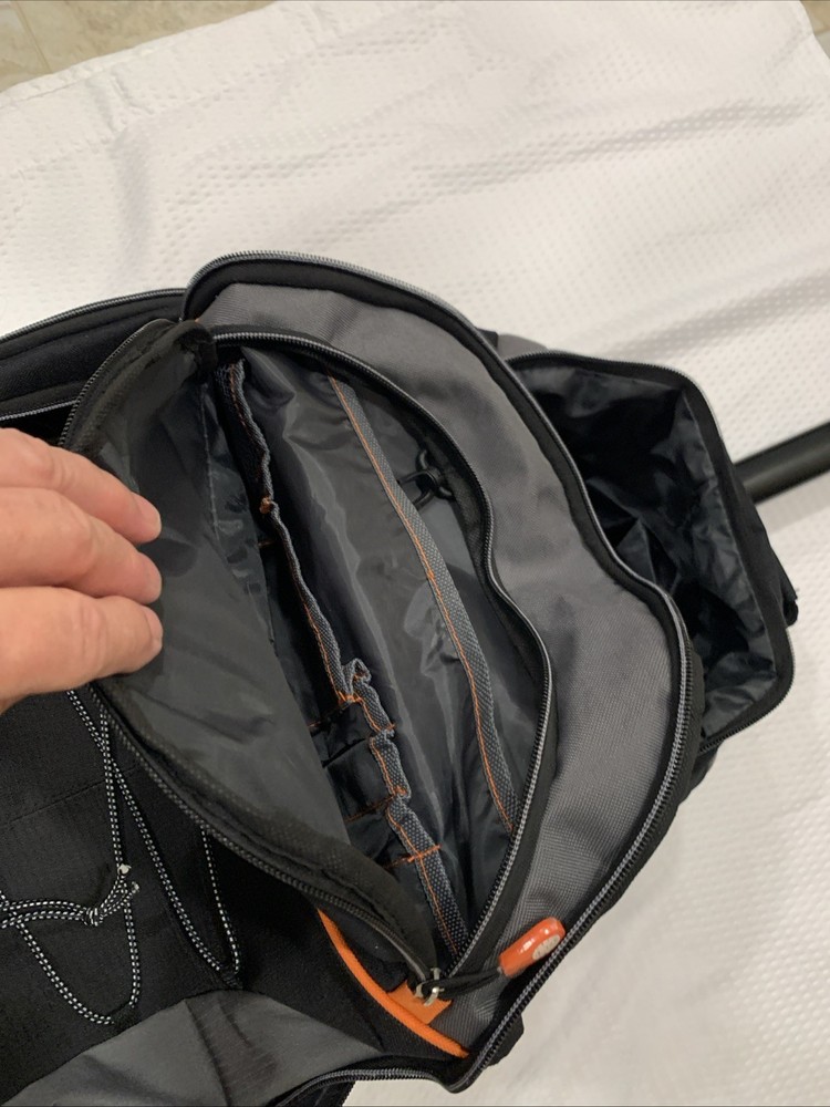 Coleman Backpack Unisex Black Large Travel/ Hike With Rollers
