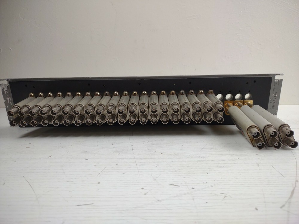 ADC 2RU PPI 2224RS-75N BNC Video Patch Panel Bay