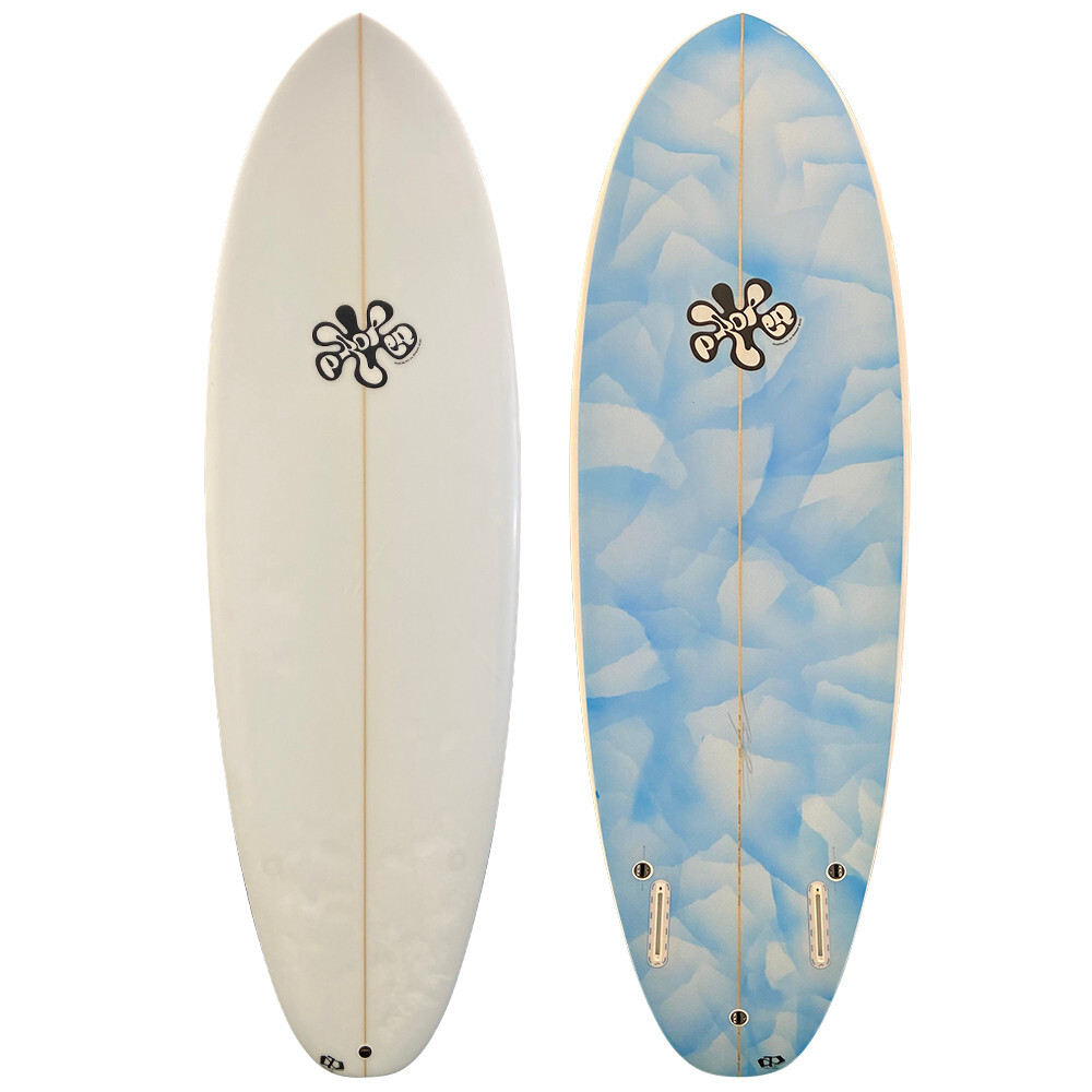 5'7" Proper Surfboards "Performance Egg" - Used Twinzer Groveler Shortboard