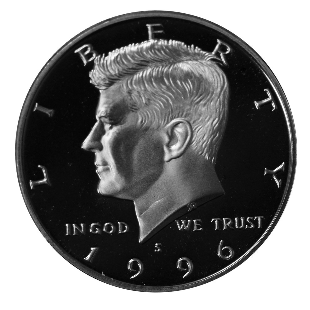 1996 S Kennedy Half Dollar Gem Deep Cameo Proof CN-Clad